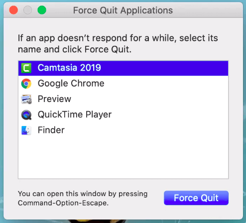 force close app on mac task manager